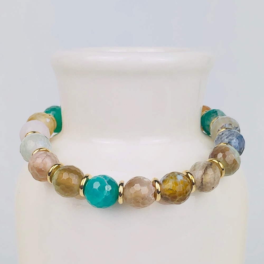 AGATE | Agate Beaded Bracelet